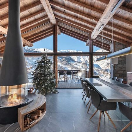 Willa Chalet De Prestige Avec Jacuzzi, Sauna Et Cinema - Fr-1-570-42 Saint-Martin-de-Belleville Zewnętrze zdjęcie